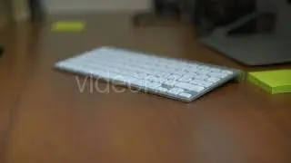 Office Desk with Headset and Pc. Call Center Support Table | Stock Footage - Envato elements