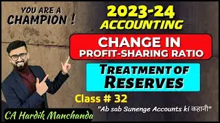 Treatment of Workmen Compensation Reserve in Detail | Class 12 Accounts | CA Hardik Manchanda