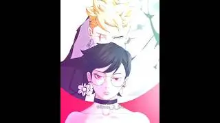 The Power Couple🔥☠️ || Borusara edit|| #borusara #sarada #boruto  #borutotwobluevortex