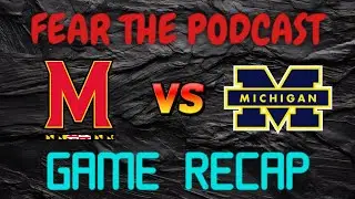 Live Maryland vs Michigan Postgame Recap | Michigan wins 101-83 vs Maryland
