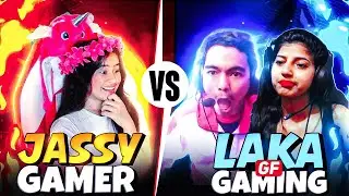Laka Gaming Gf Challenge Me 1 VS 1   Jassy Gamer   Garena&nbsp;free&nbsp;fire&nbsp;🔥