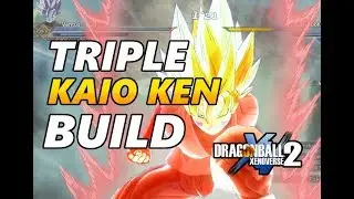 AMAZING! TRIPLE KAIO-KEN Build Dragon Ball Xenoverse 2