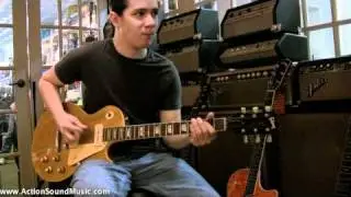 1968 Gibson Les Paul Gold Top Standard with P90's & Large Headstock.