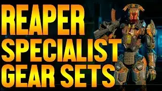 Black Ops 3 REAPER Specialist Personalization Gear Sets // How to Get Custom Armor