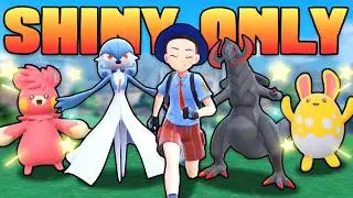 Pokemon Scarlet, but I can only use SHINY Pokemon!