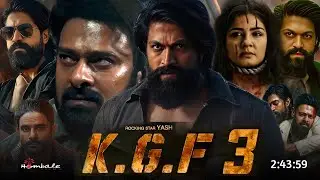 Kgf 3 Full Movie In Hindi 2025 Latest South Update | Yash | Ajith Kumar | Raveena T | South Movie
