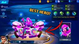 NEW HERO CALLIOPE! (BEST HERO?)  MOBILE BATTLEGROUND BLITZ GAMEPLAY #2