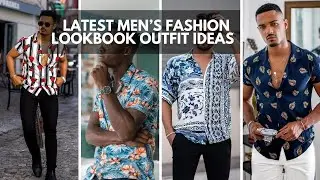 15 Camasi De Vara Barbati | 15 Tinute de Camasi De Vara | Camasa cu Imprimeu | Men's Fashion ☀️