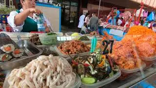 🇰🇿 KAZAKHSTAN - Zelenyy Bazaar, wide variety of Salad/Marinated vegetables (pt2), Almaty