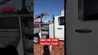 GMC HD 2500 service truck.