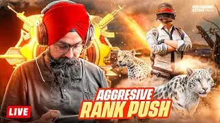 AGGRESSIVE RANK PUSH TO CONQUEROR | AslaSardar | #bgmi #bgmilive #bgmiindia #live
