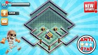NEW BEST BH9 BASE 2020 WITH LINK (5000+ Trophy) | Builder Hall 9 Anti 2 Star Base - Clash with kvn