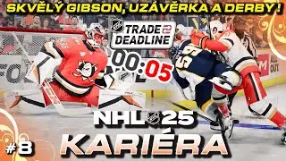 Skvěl&yacute; Gibson, Uz&aacute;věrka Přestupů a Derby s Predators #8 | NHL 25 CZ Let's Play (Kari&eacute;ra / Franchise)
