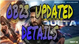 Free fire ob23 update full details