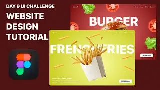 100 DAY UI  Animation Challenge - Day 9 | Website Design in Figma