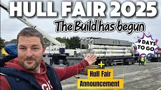 HULL FAIR 2025 &mdash; СТРОИТЕЛЬСТВО НАЧАЛОСЬ 😁 &mdash; осталось 9 дней!! Плюс ОБЪЯВЛЕНИЕ!