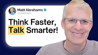 Matt Abrahams: Spontaneous Speaking for Entrepreneurs, How to Communicate Confidently On the Spot