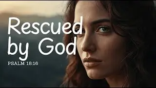 He Drew Me Out of Deep Waters | Psalm 18:16 | Peaceful Worship for Deliverance & Prayer