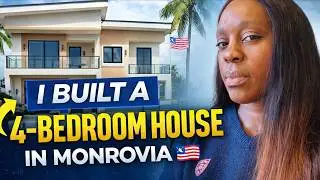 Diaspora Build: Как мы построили современный дом с 4 спальнями в Монровии #monrovia #westafrica #...