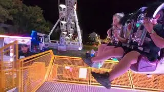 Karuzela Superman (Lunapark Josef Pech) On ride 3 - Rewal - Sierpień 2024