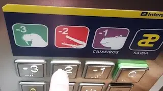 THYSSENKRUPP elevator with animal and colour pictograms located in Santiago de Compostela