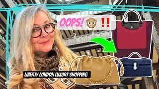 LUXURY Shopping LONDON ft. LONGCHAMP & LIBERTY ft LOEWE, SAVETTE, TOTEME bags | What’s HOT🔥NOW