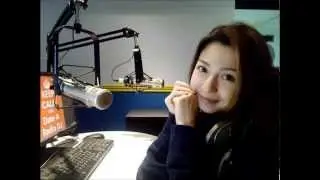 Donnalyn Bartolome on Brgy. LS 97.1 with Papa Bodgie Part 1 (Nov. 30, 2013)