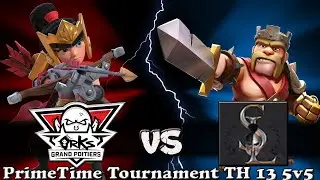 OrKsGP vs Spartans Legacy - TH13 5v5 | Clash of Clans
