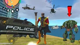 Naxeex Superhero (Gravity Hero Fight Car Robot on Beach) Superhero With RPG - Android Gameplay HD