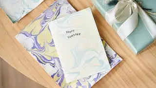 Magical marbling paint – DIY by Søstrene Grene