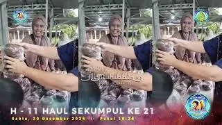19 - 20 Desember 2025 | Persiapan Haul Abah Guru Sekumpul 21 Di Majelis AL-MUHIBBIN, Parigi - Nagara
