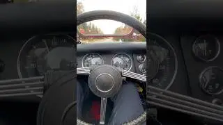 Triumph TR3a BJ1959 letzte Fahrt 2025 in die Winterpause