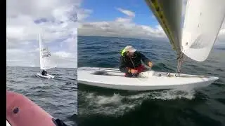 Finn Lynch ILCA7 / Laser Downwind Dun Laoghaire
