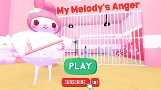 My Life-or-Death Escape from the Prison of My Melody#games #roblox #police #prison #obby