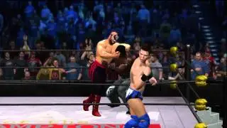 Road Warriors vs Awesome Truth (AI vs AI set on Legend) WWE 12 Xbox 360