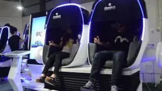 2 seats 9d vr virtual reality simulator