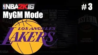 NBA 2K16 Lakers MyGM - First Trade and Using Simcast Live! - Ep.3
