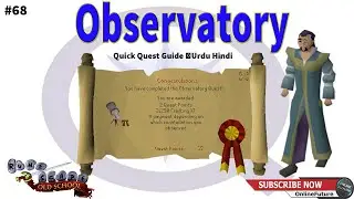 OSRS│How To Complete Observatory Quest 2020│Urdu Hindi
