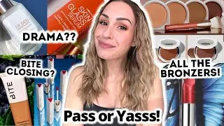 PASS or YASS! | Bite beauty closing, Natasha vs Skinglass, New launches from FENTY, MARIO, ROSE INC