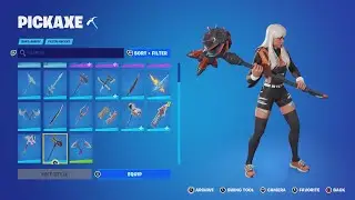 This NEW Pickaxe Shows Your CHARACTER Holding It In The LOCKER!