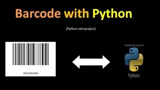 Python barcode Code | python mini project