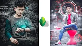 Futuristic Photo Editing Tricks In Snapssed 🔥 || Snapseed Photo Editing || SK EDITZ
