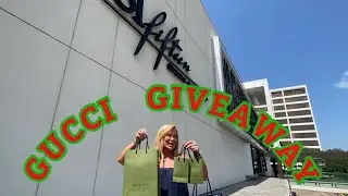 GUCCI GIVEAWAY!