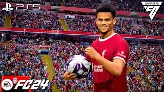 FC 24 - Liverpool vs. Tottenham - Premier League 23/24 Full Match at Anfield | PS5™ [4K60]