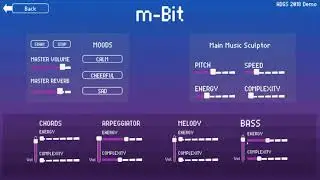 m-Bit: Algorithmic music showcase