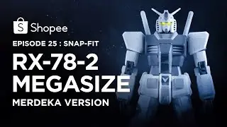 Megasize RX-78-2 Merdeka Version - Snap-Fit (Eps 25) I Shopee Hobbies