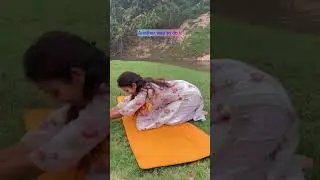 Dandavat Pranam! 🕉🌷🙏 #surrender #yogacommunity #yogaeverywhere #yogapractice #yogateacher #yoga