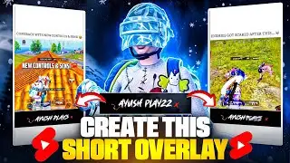 Pubg/Bgmi Short Video  Overlay Tutorial 🔥 #pubg #bgmi