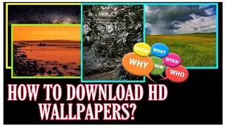 How To Download HD Background |  Best HD Wallpapers Sites