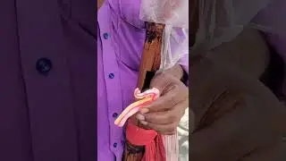 Colourful Sweet Candy || Old Man Makes Amazing Toy Using Sweet Candy#shorts